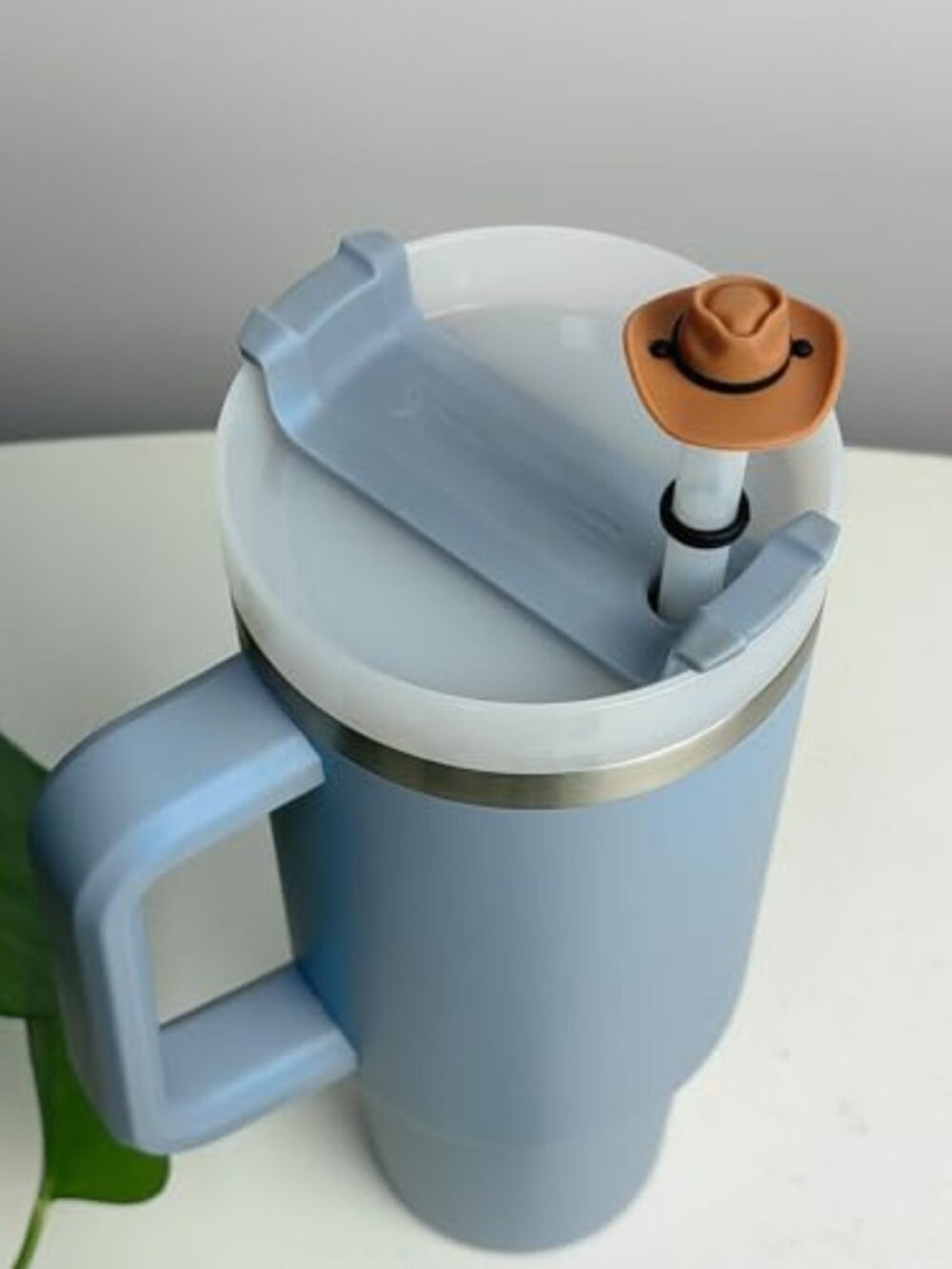 4 Pack Silicone Cowboy Hat Straw‎ Covers Cap
